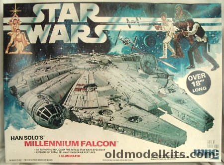 MPC 1/72 Star Wars Han Solo's Millennium Falcon Original Issue 1979, 1-1925 plastic model kit